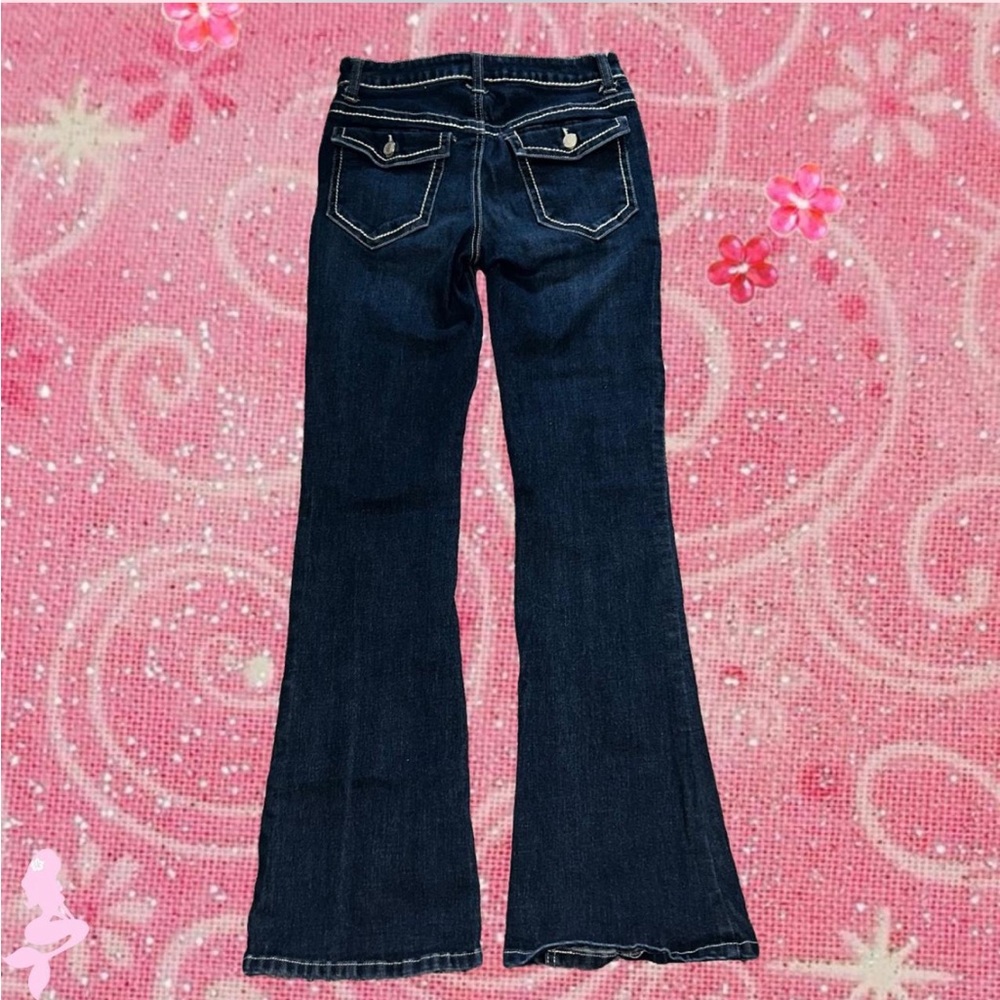 RSQ Dark Blue Flare Women's Jeans
